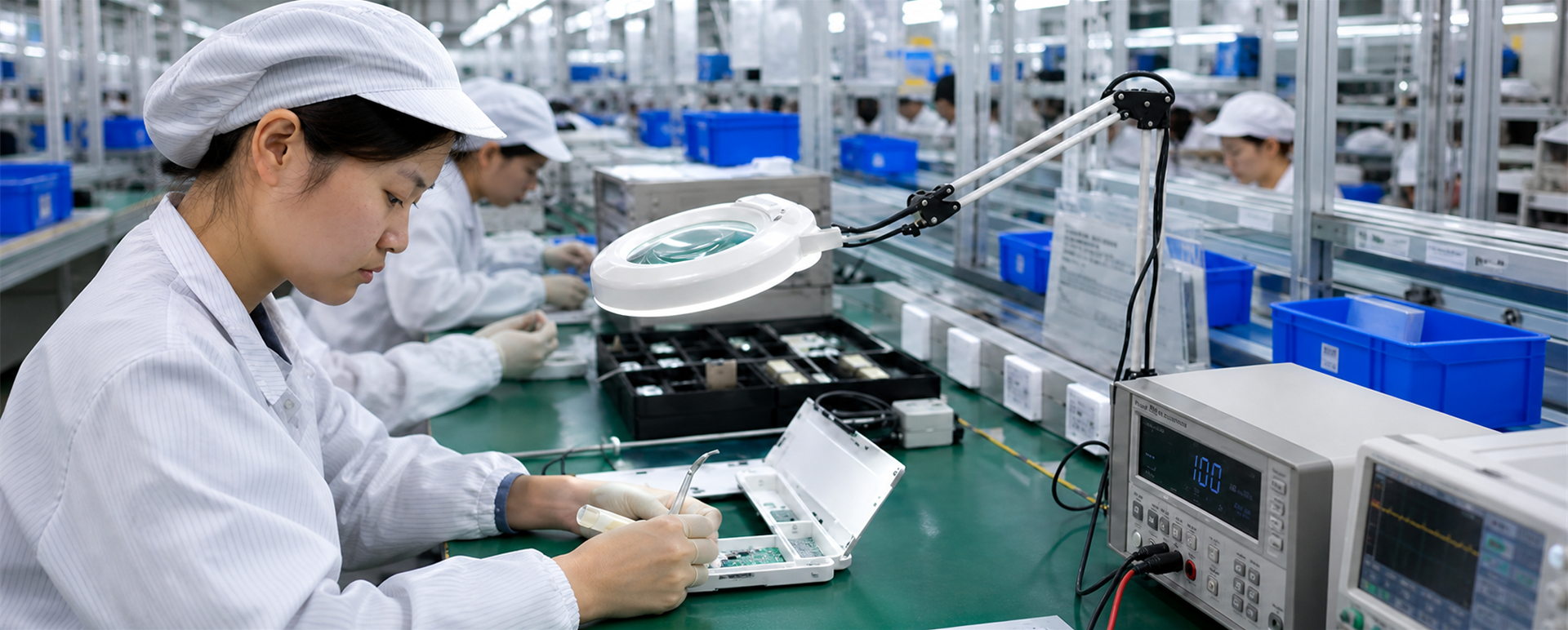 Tienki quality inspection line